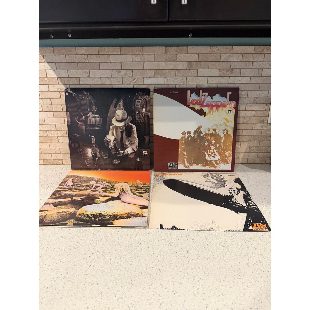 Led Zeppelin Vinyl LP Lot I II IV In Through The Out Door